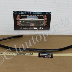 OEM 1965 Cadillac Deville Calis Eldorado LEFT DRIVER SIDE RUBBER QUARTER PANEL TO REAR BUMPER END FILLERS #1484557